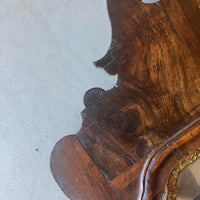 A George II Walnut Fret Mirror