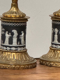 Early 20th Century Wedgwood Jasperware Lamps