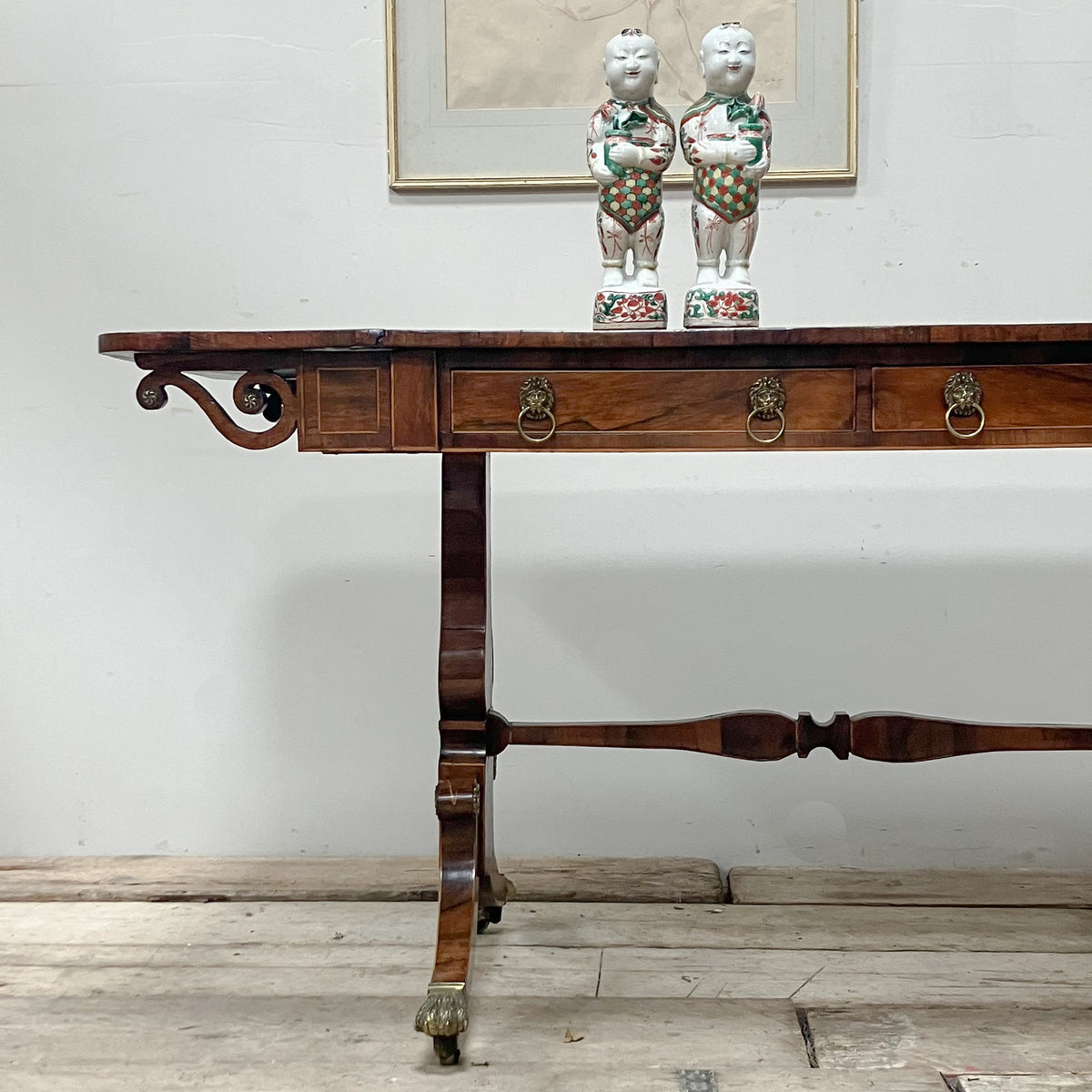 A Late Regency Rosewood Sofa Table