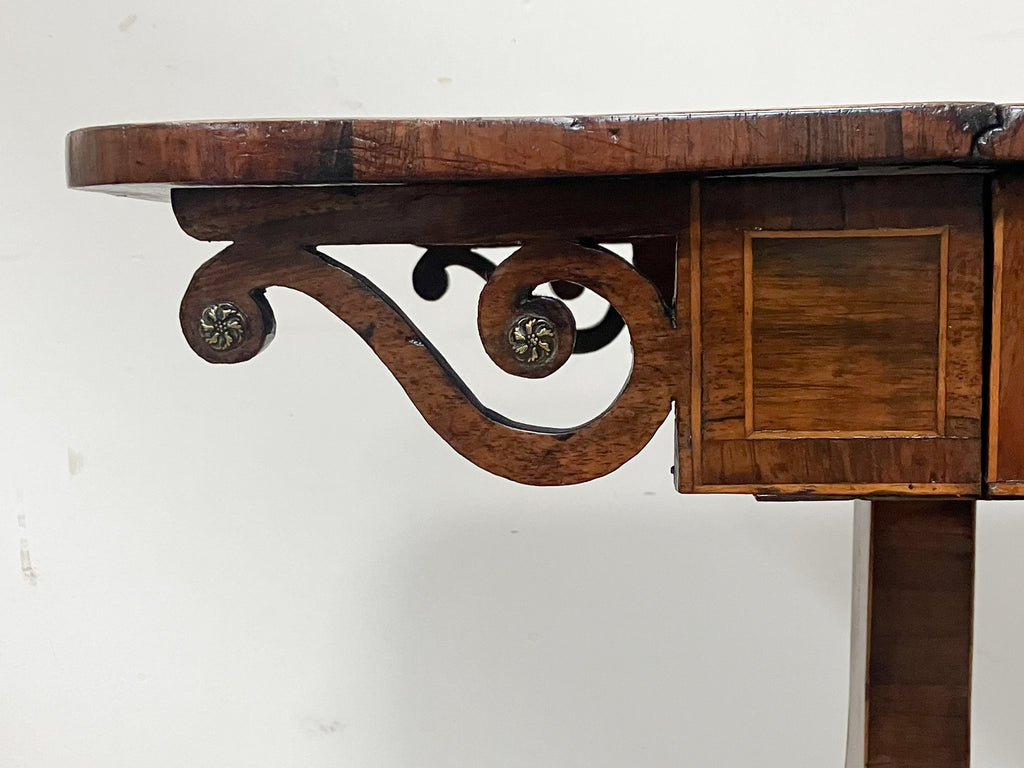 A Late Regency Rosewood Sofa Table