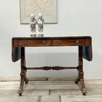 A Late Regency Rosewood Sofa Table