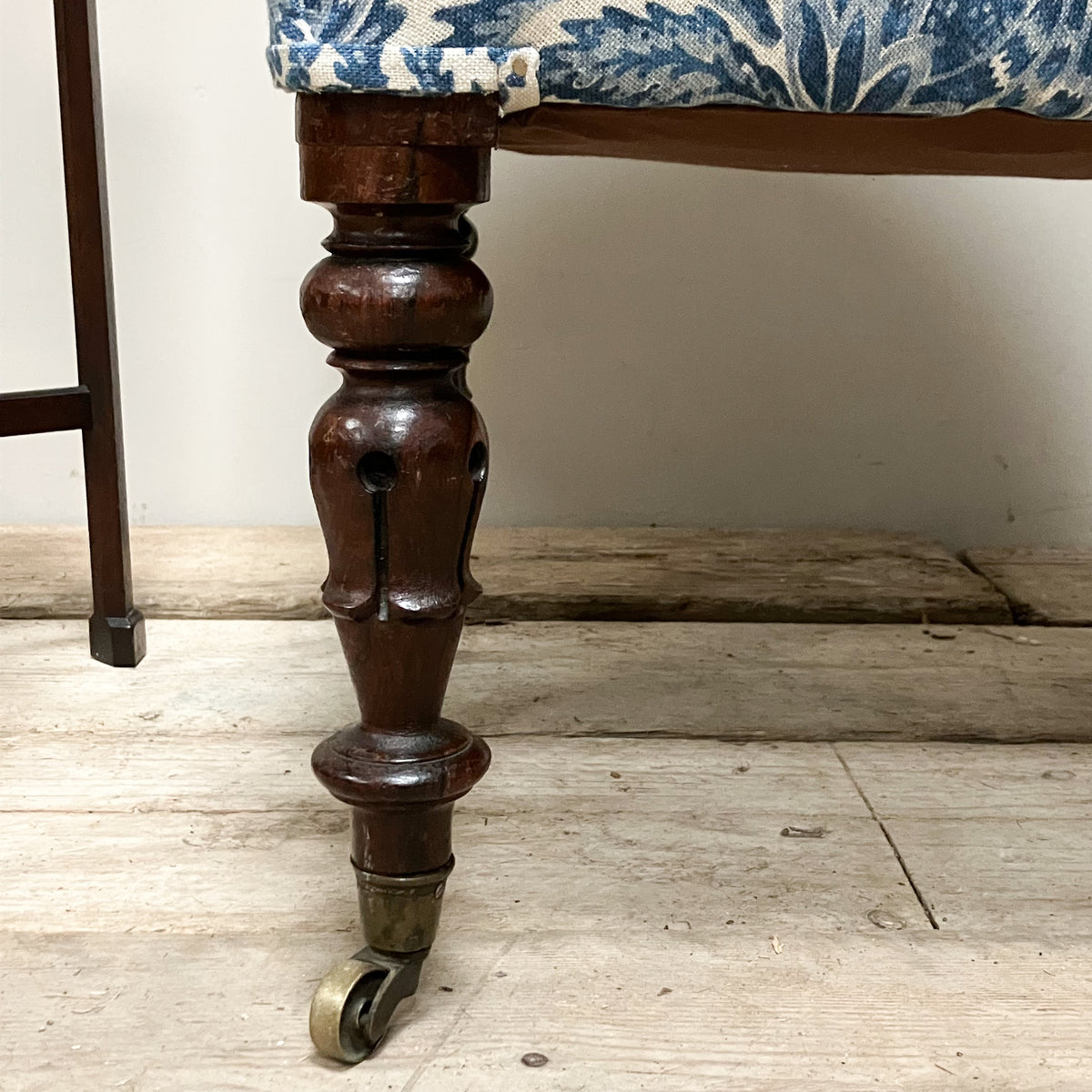 A Mid 19th Century Upholstered Corner Chair