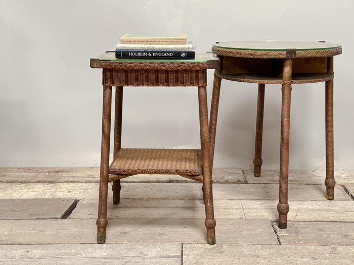 1930's Lloyd Loom Tables