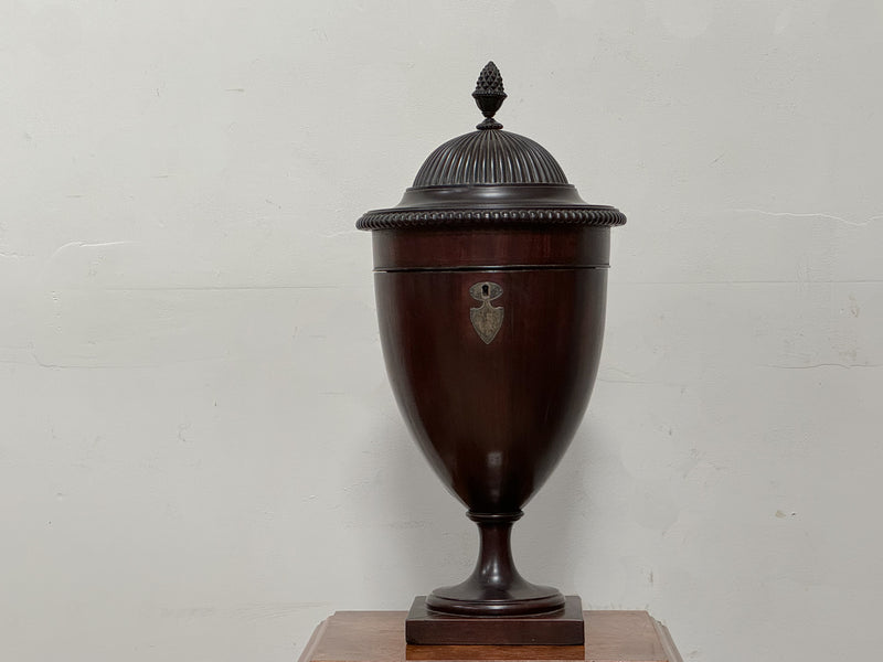 A George IV Mahogany Knife Urn