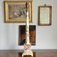 An Early 20th Century Italian Marble Lamp