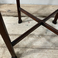 A George III Mahogany Kettle Stand