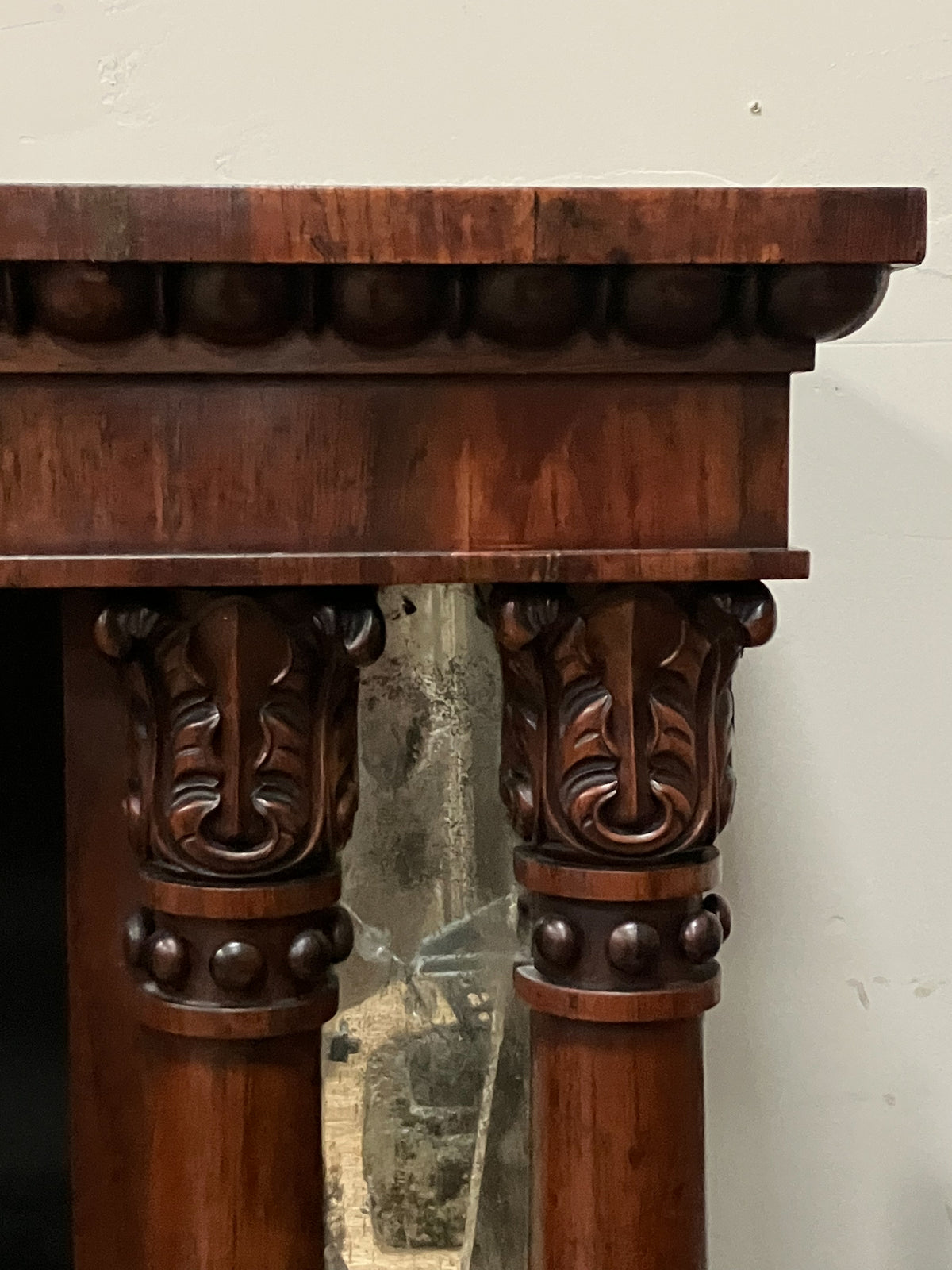 A Late Regency Rosewood Open Bookcase in the Manner of Bullock