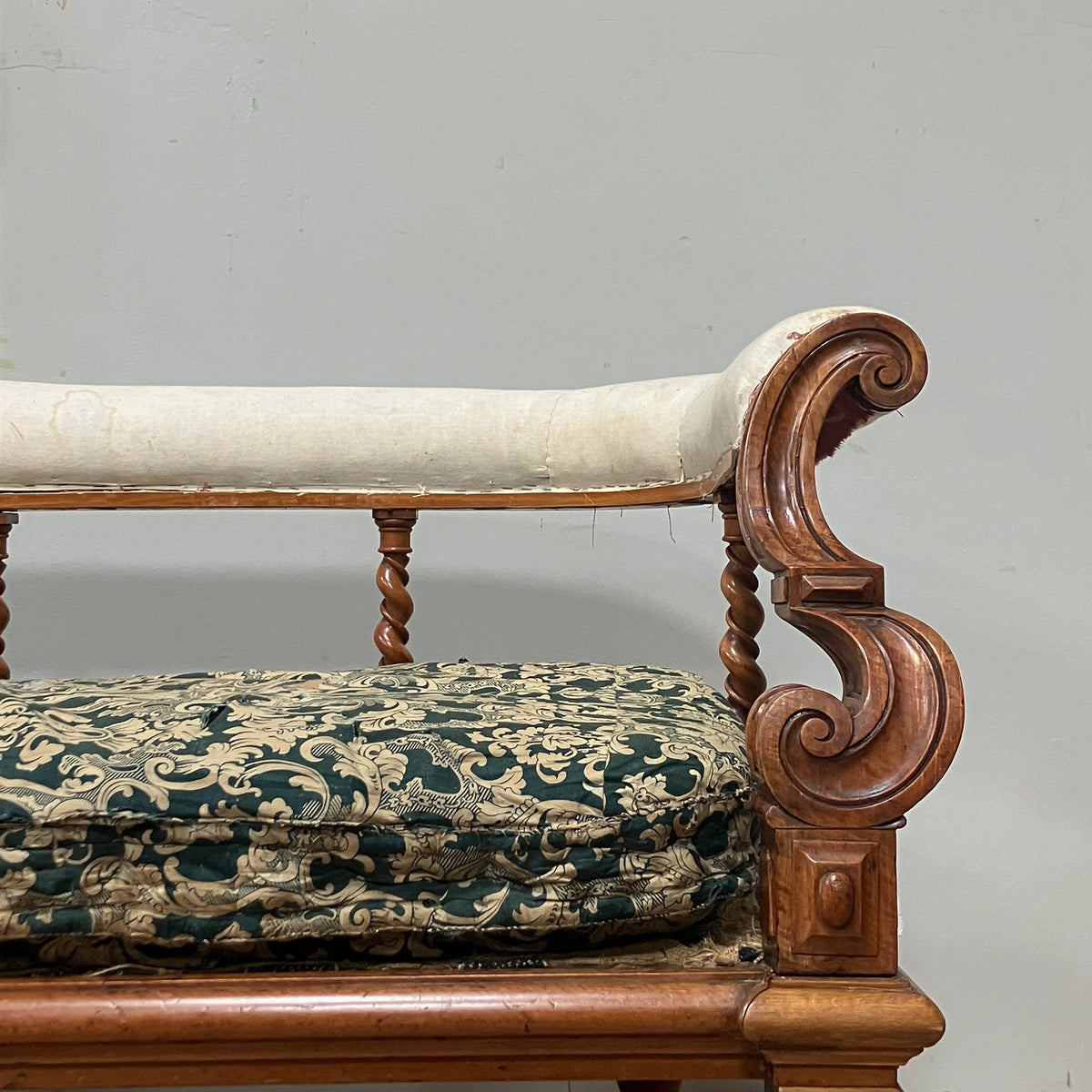 A Mid 19th Century Satinwood Daybed