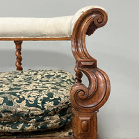 A Mid 19th Century Satinwood Daybed