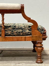 A Mid 19th Century Satinwood Daybed