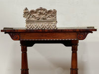 A Late Regency Rosewood Library Table