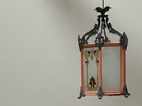 A 19th Century Hexagonal Hall Lantern