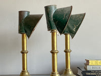 A Trio of 19th Century Student Lamps by Charles R Dibben of Sloane St.