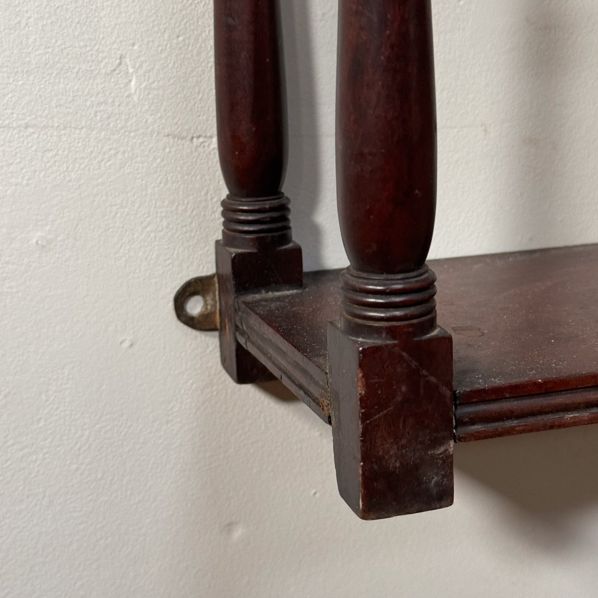 A Set of Regency Mahogany Wall Shelves