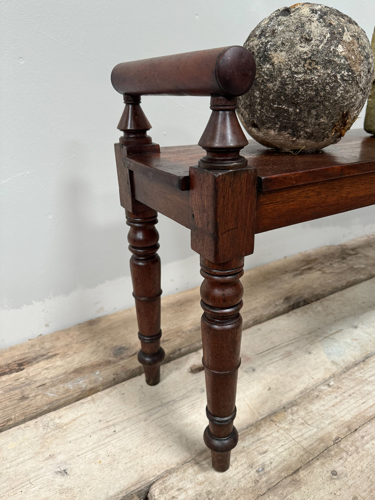 A Regency Mahogany Bench