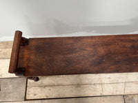 A Regency Mahogany Bench