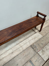 A Regency Mahogany Bench