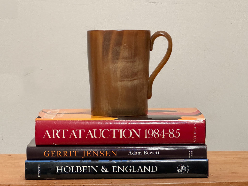 A 19th Century Horn Pint Tankard