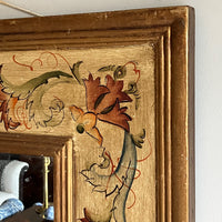 An Early 20th Century Painted Mirror