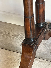 A Late Regency Rosewood Card Table attributed to George Bullock