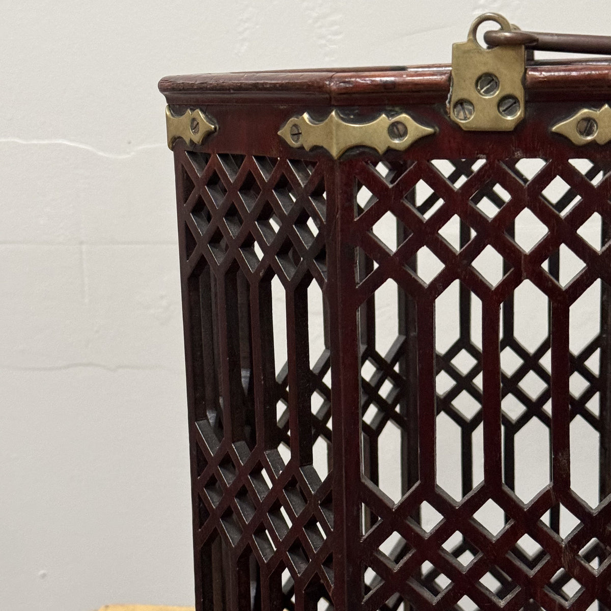 A Wonderful George III Mahogany Plate Bucket