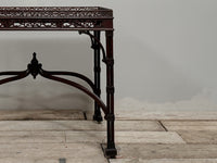 A Chippendale Period Mahogany Silver Table