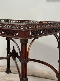 A Chippendale Period Mahogany Silver Table