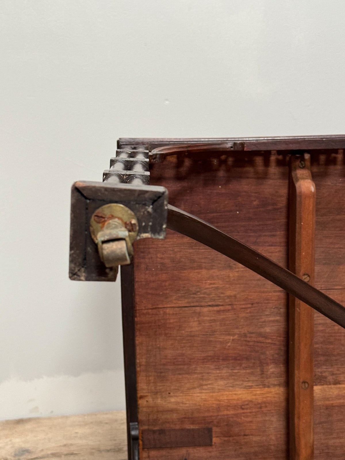 A Chippendale Period Mahogany Silver Table