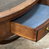 A George III Mahogany Drum Table