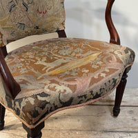 A George III Hepplewhite Mahogany Armchair