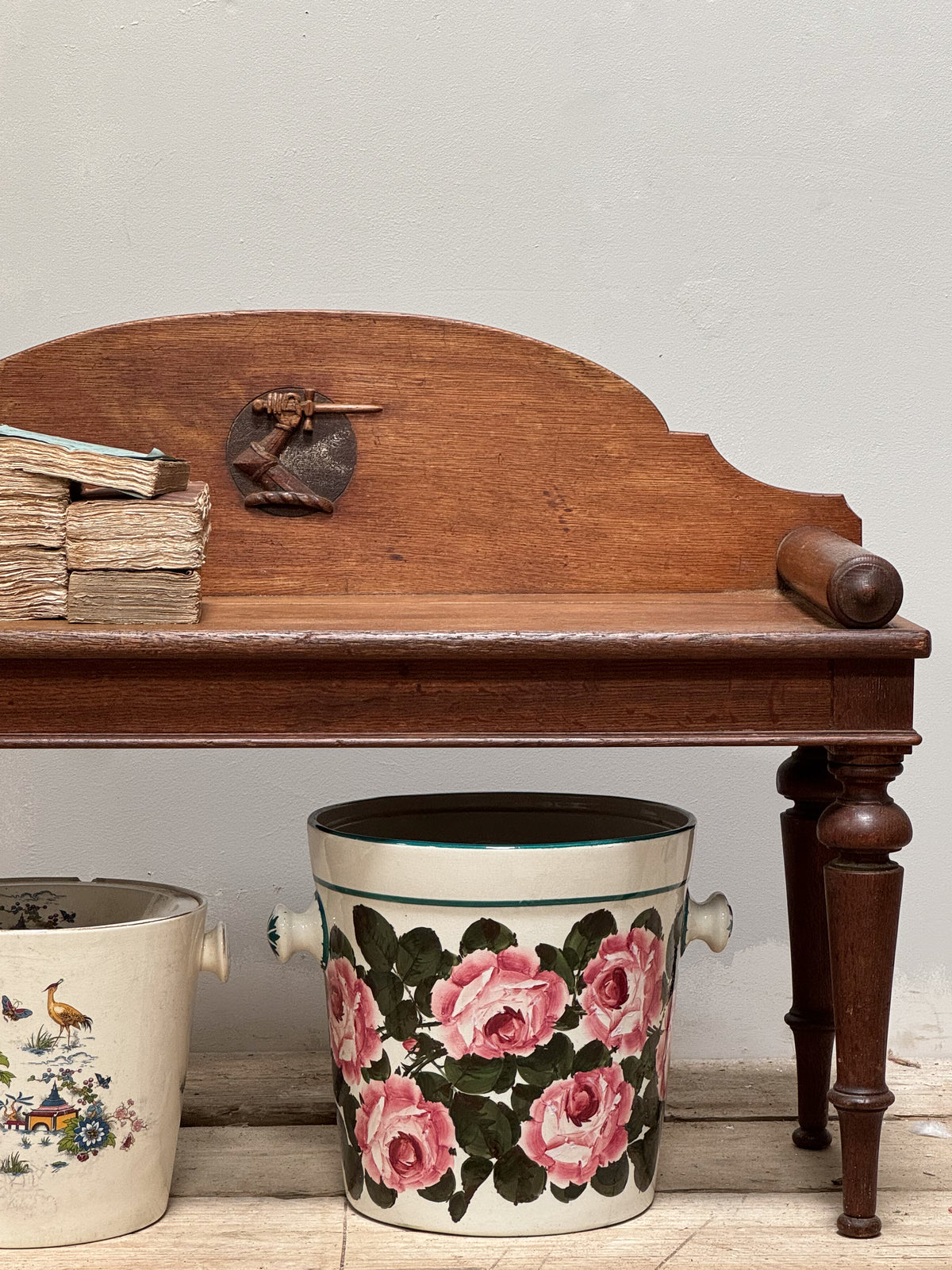 A Mid 19th Century Oak Hall Bench