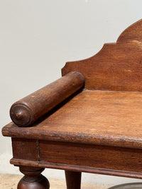 A Mid 19th Century Oak Hall Bench