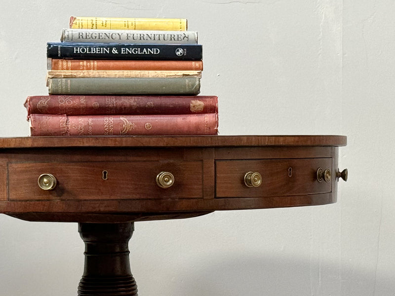 A George III Mahogany Drum Table