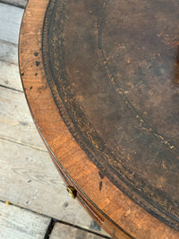 A George III Mahogany Drum Table