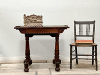 A Late Regency Rosewood Library Table