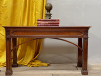 A Mid 19th Century Oak Console Table