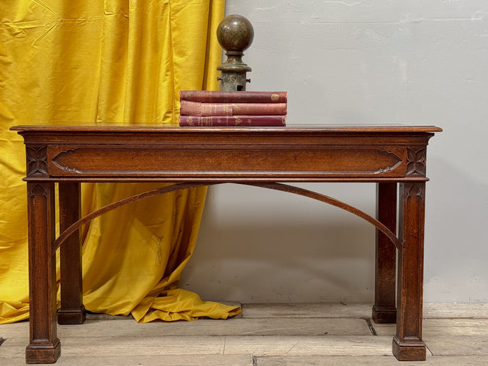 A Mid 19th Century Oak Console Table