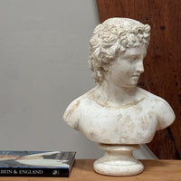 A Rare Plaster Bust of a Young Roman by Brugiotti