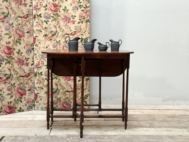 A George III Mahogany Pembroke Spider Leg Table