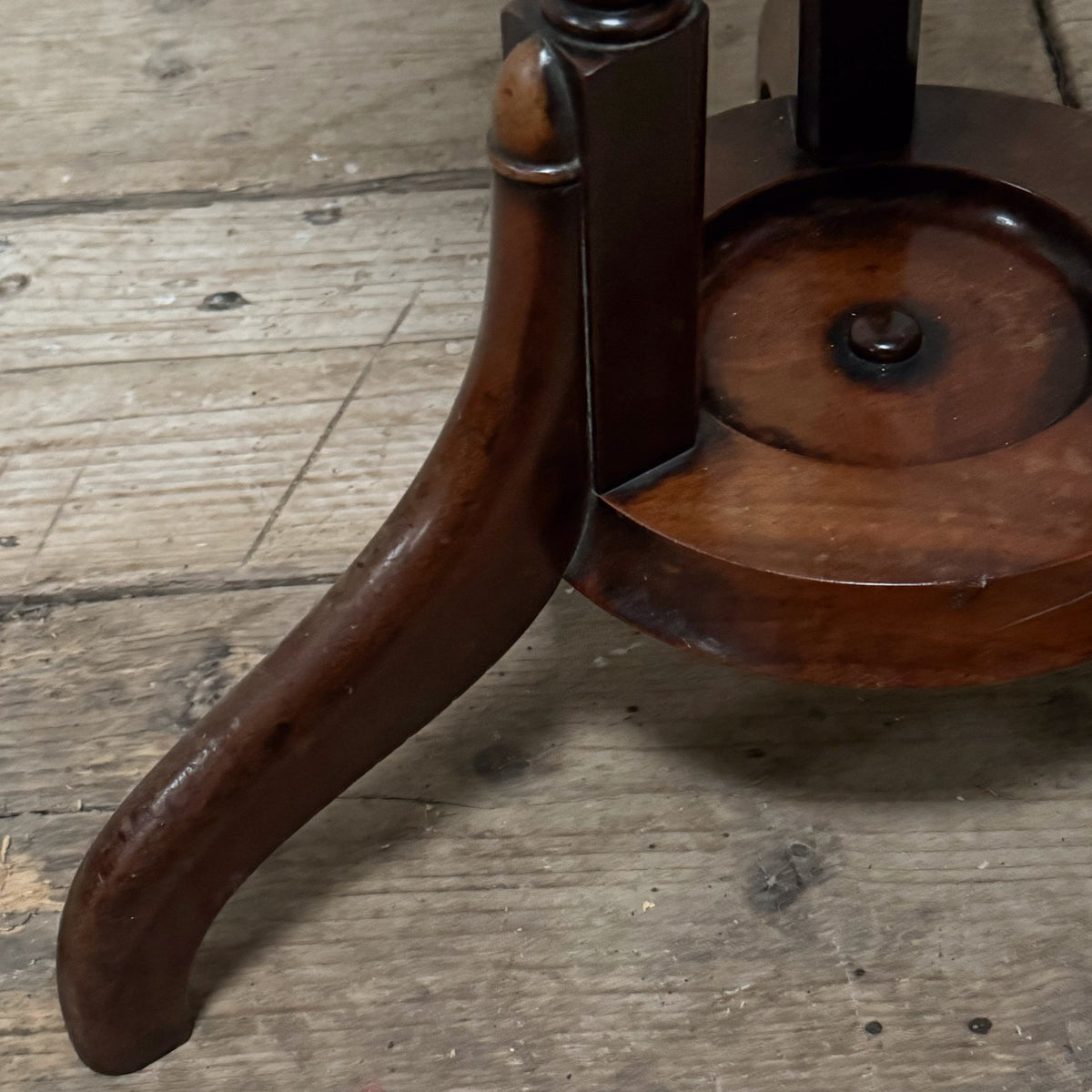 A 19th Century Mahogany Shaving Stand