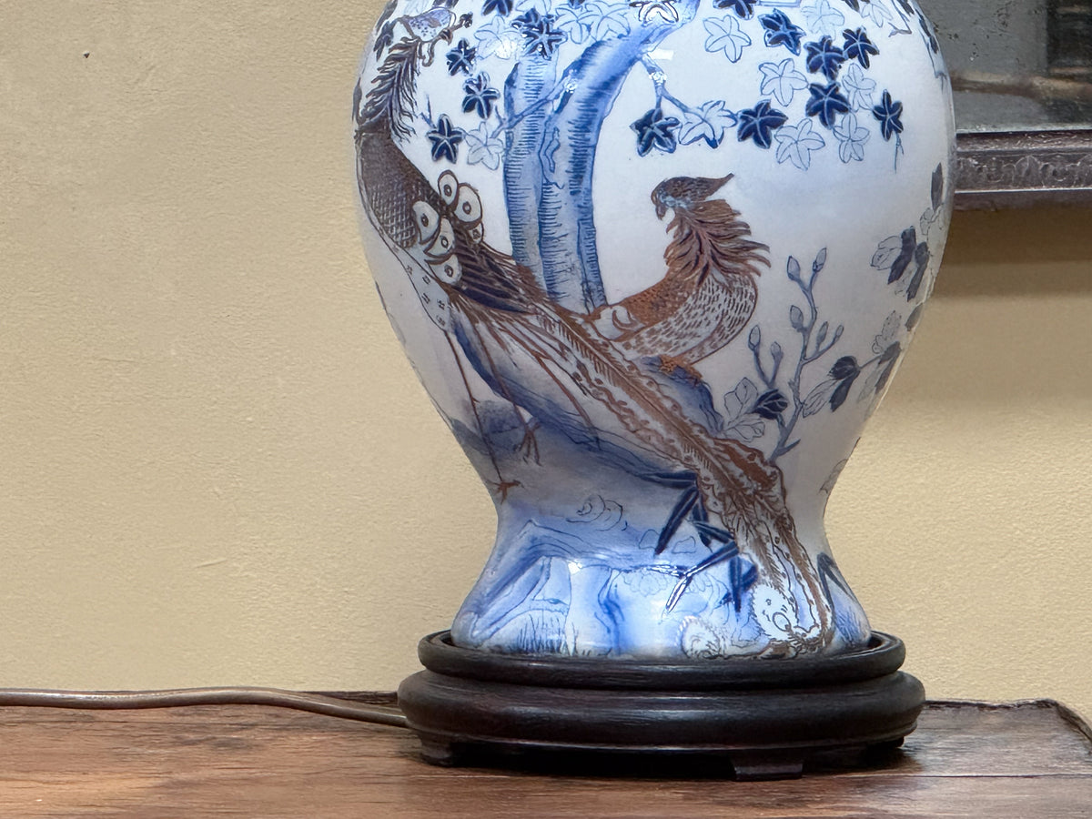 A 20th Century Chinese Jar Lamp