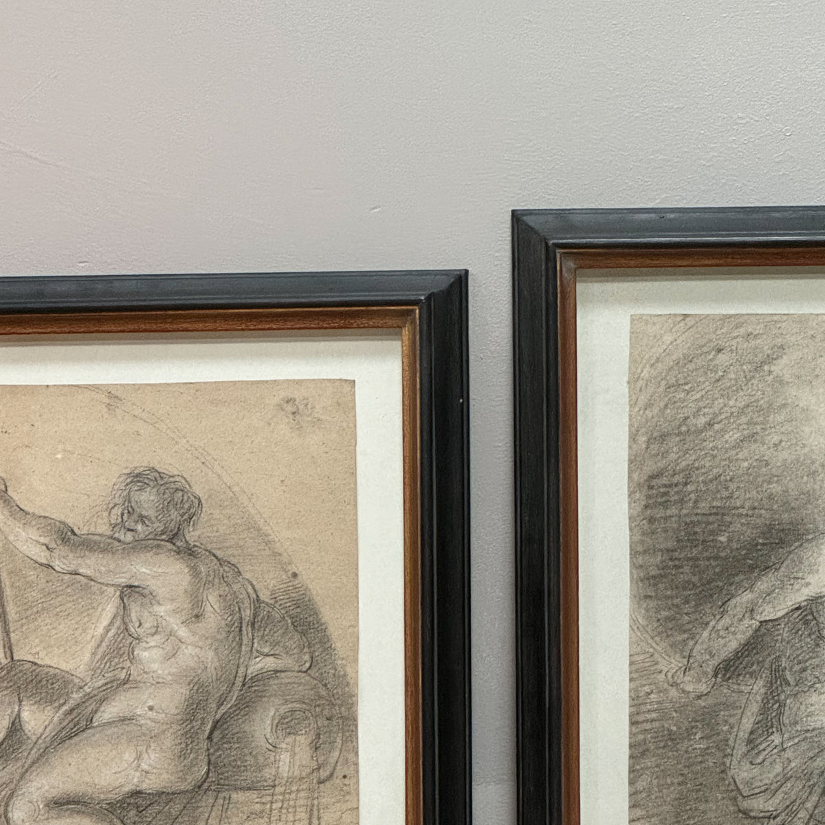 A Pair of 18th Century Classical Drawings