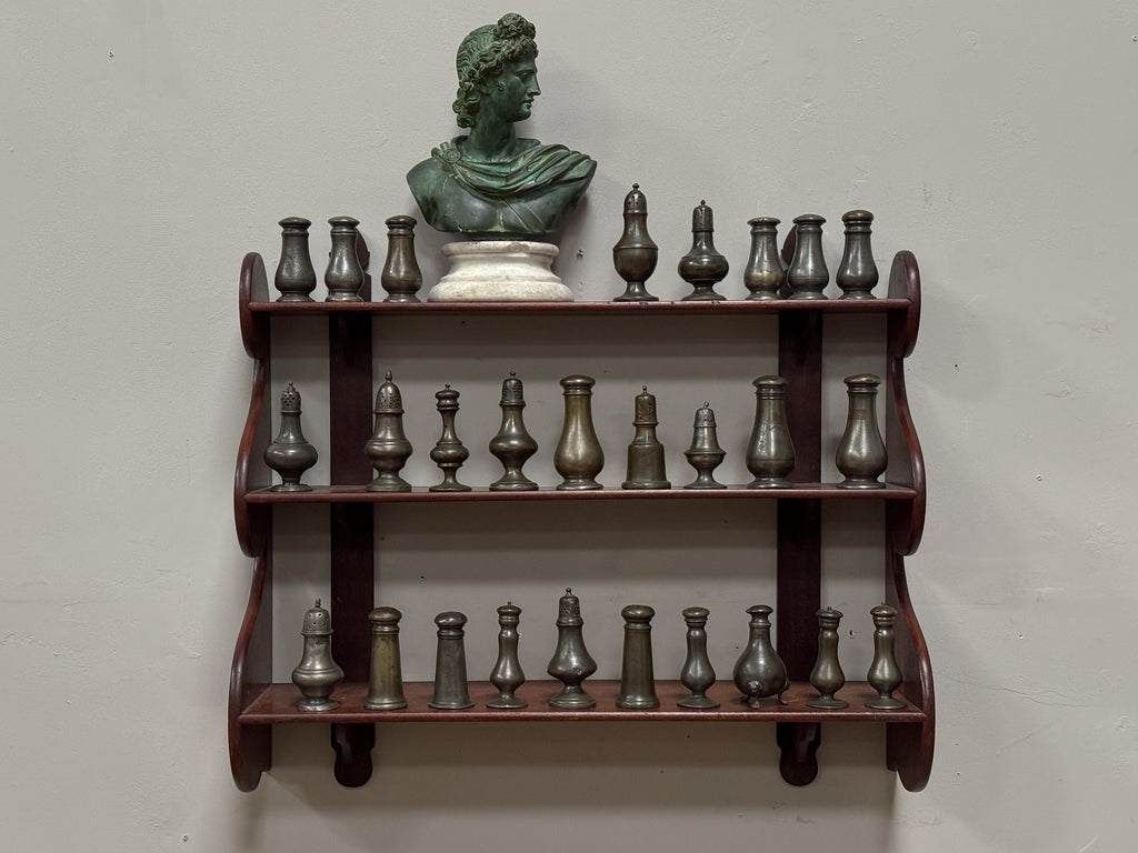 A Set of 19th Century Mahogany Wall Shelves