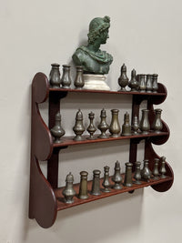 A Set of 19th Century Mahogany Wall Shelves