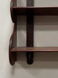 A Set of 19th Century Mahogany Wall Shelves