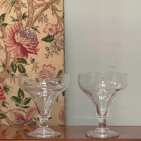 A Pair of 18th Century Glass Goblets