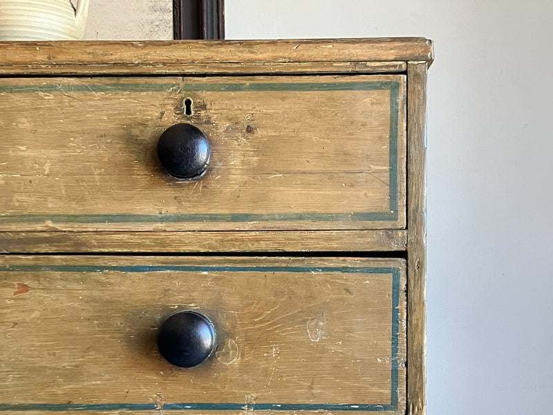 A Mid 19th Century Painted Chest of Drawers