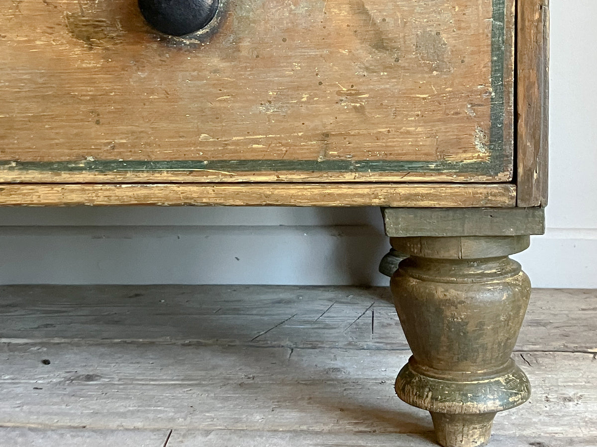 A Mid 19th Century Painted Chest of Drawers