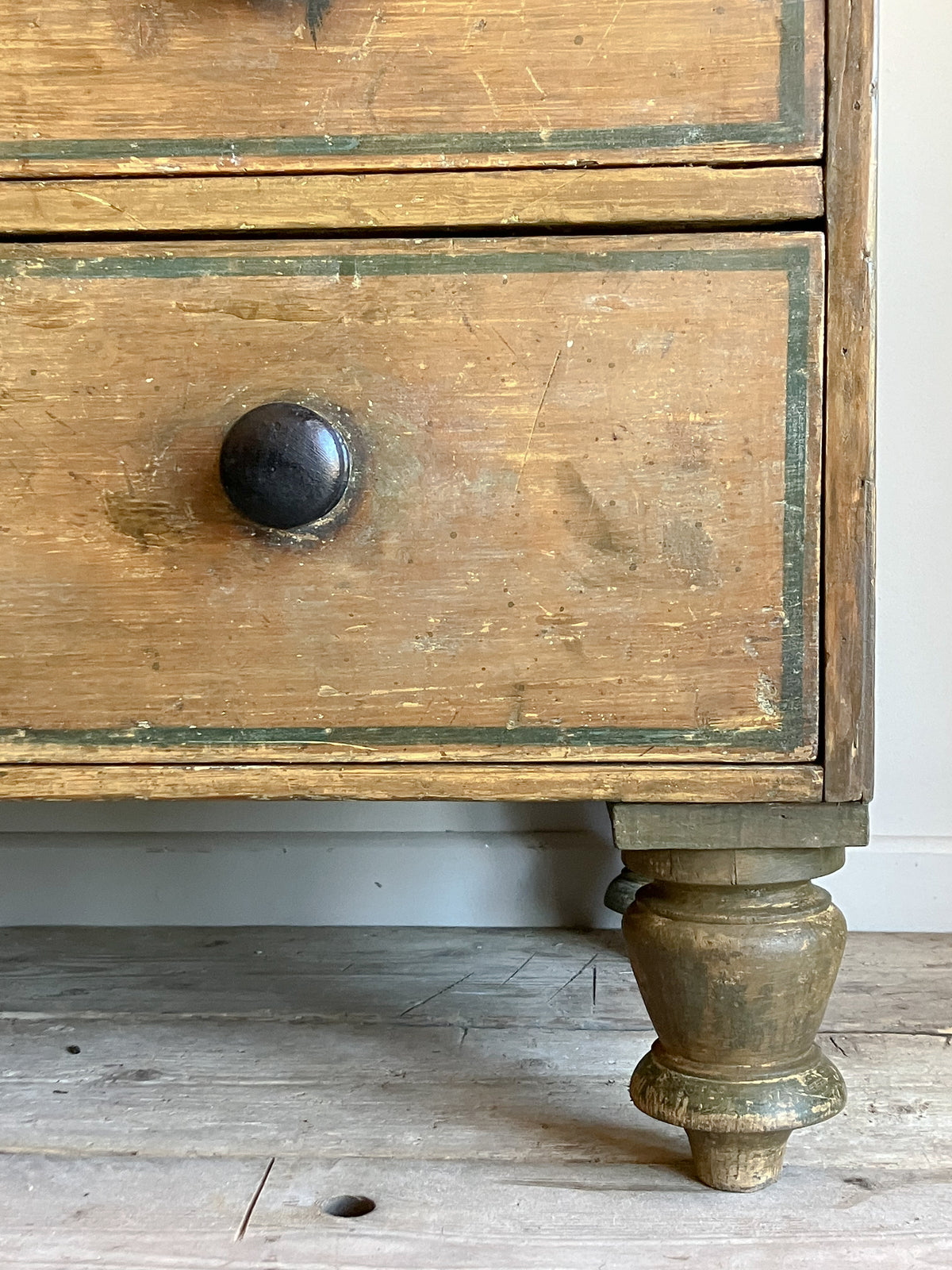 A Mid 19th Century Painted Chest of Drawers