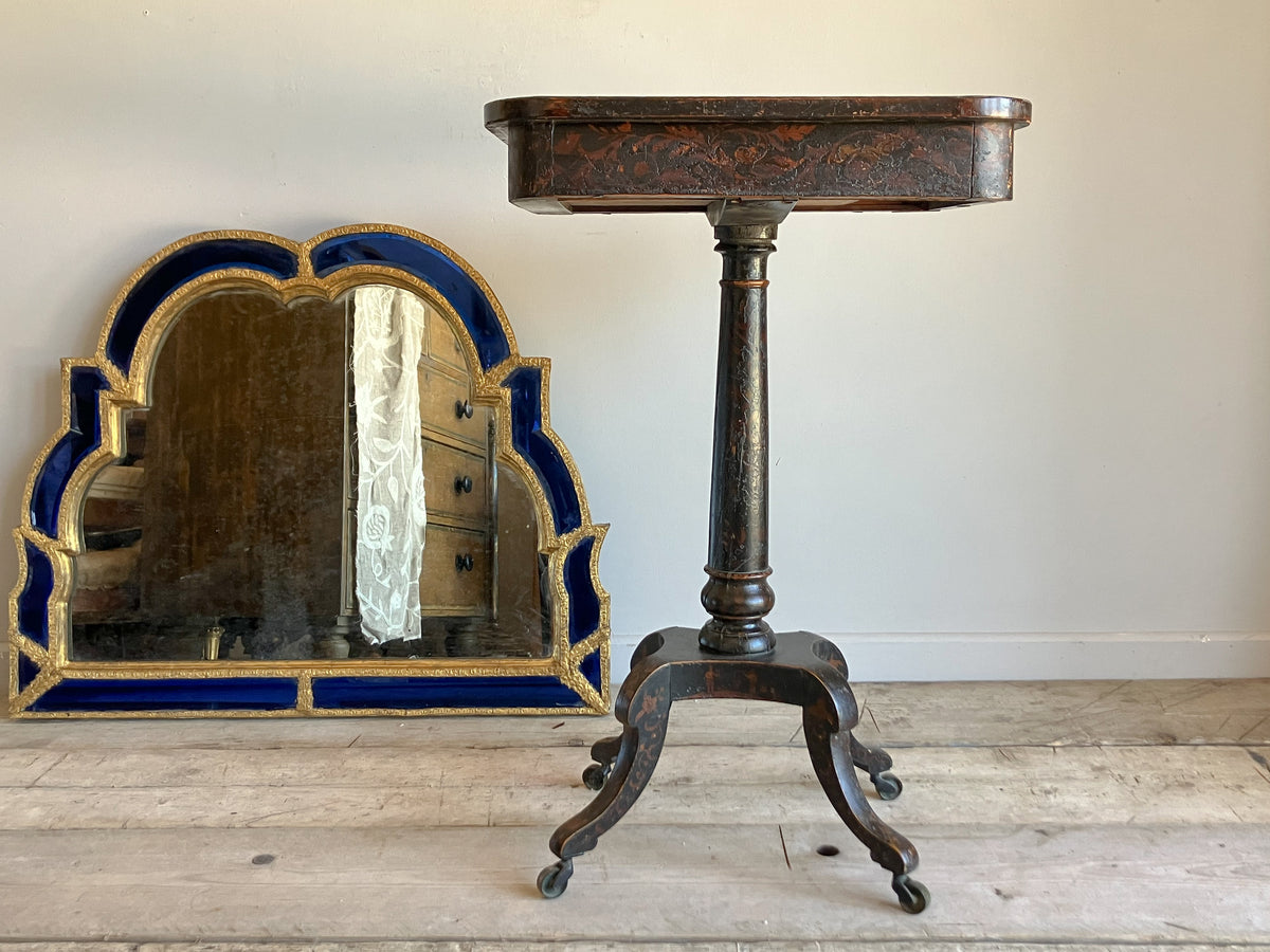 An Early Regency Penwork Games Table